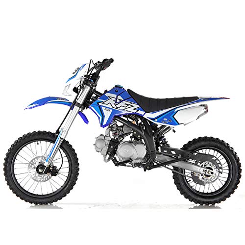 X-PRO 125cc Adult Gas Dirt Pitbike with Headlight, Black