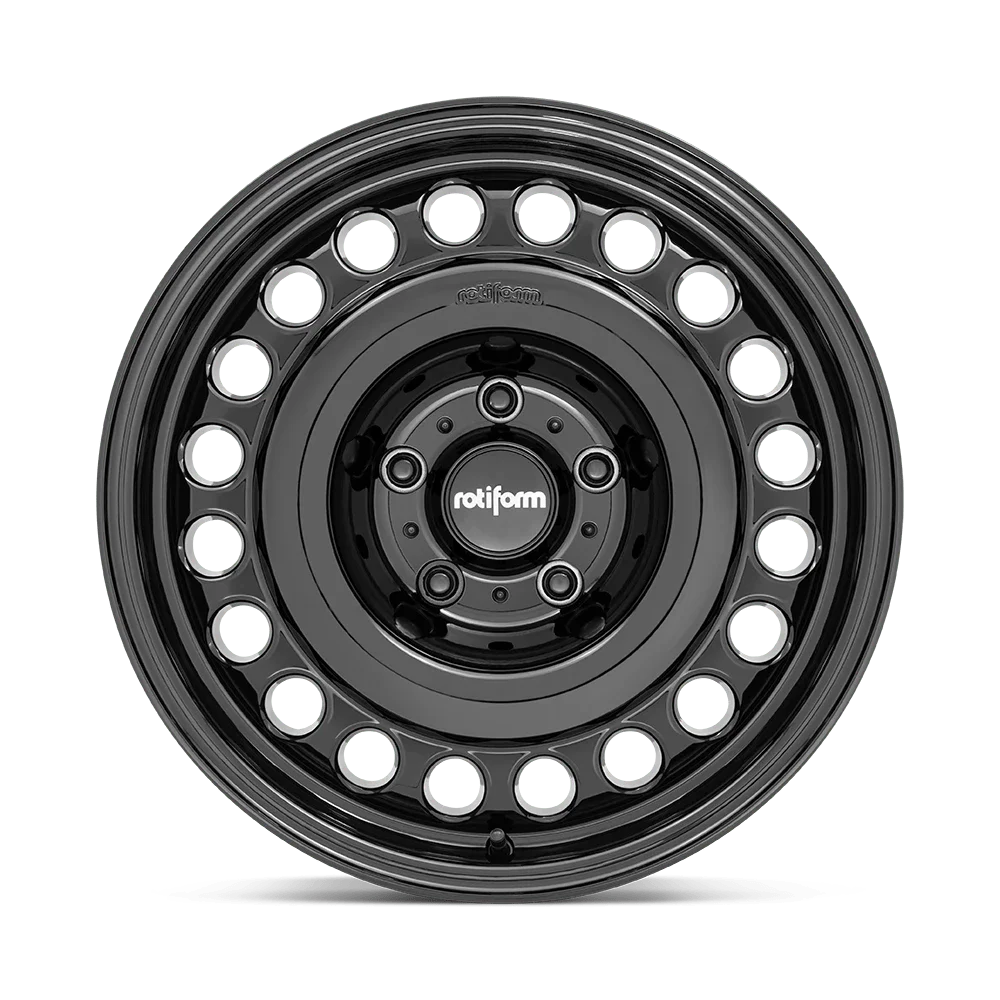 Rotiform 1Pc R191 Stl 20X9 5X130 30Et 72.56Cb Gloss Black Wheel