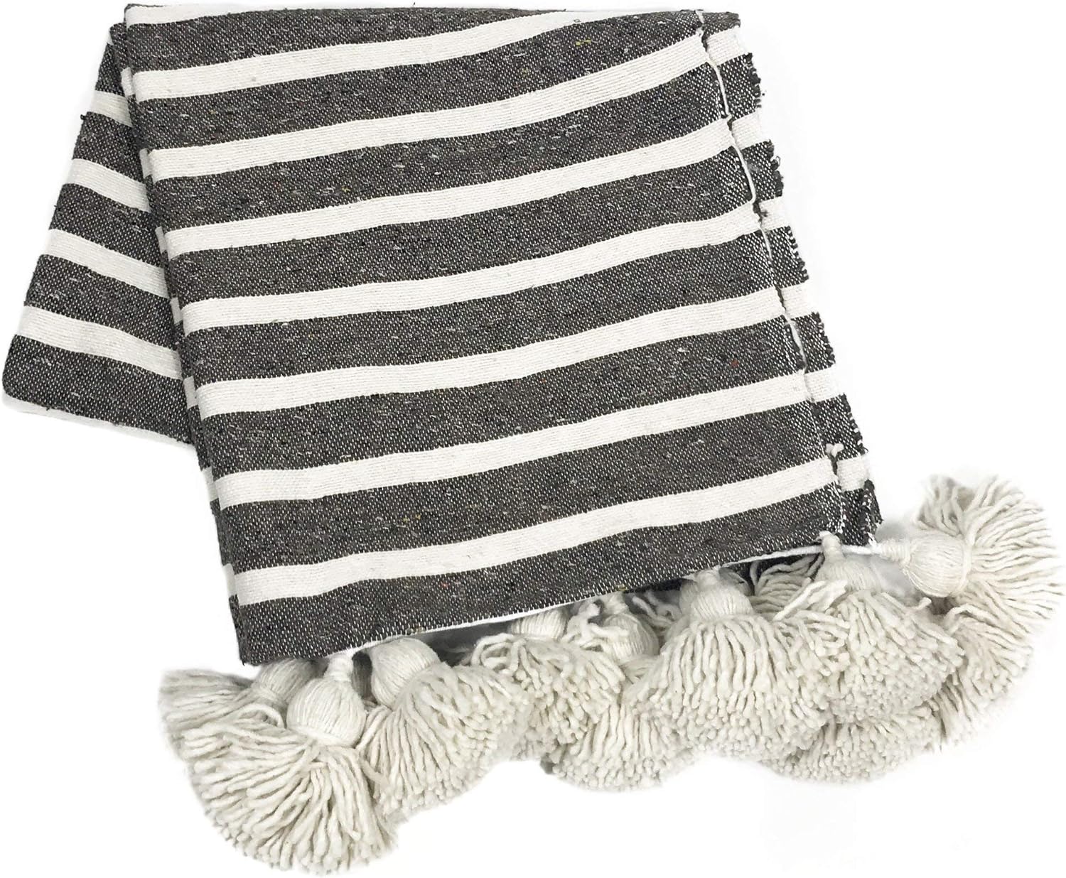 Casa Boho Pom Pom Throw Blanket for Bed Moroccan Pom Pom Blanket Boho Blanket Throw Blanket Boho Throw Blanket Throw for Bed Throws and Blankets for