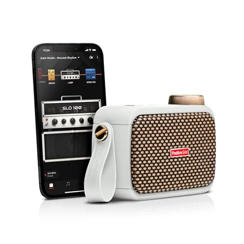 Positive Grid Spark GO 5W Ultra-Portable Smart Guitar Amp, Headphone Amp & Bluetooth Speaker with Smart App for Electric Guitar, Acoustic or Bass
