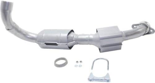 Evan Fischer Catalytic Converter Compatible with 2003-2004 Ford Expedition Aluminized Steel Tube 2 Sensor Ports Upstream and Downstream
