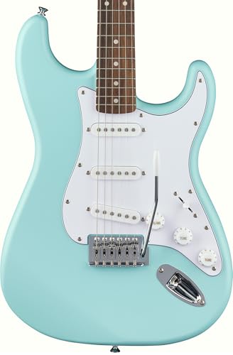 Fender Squier Stratocaster - Torino Red Bundle with Amplifier, Gig Bag, Strap, Instrument Cable, Picks, and Austin Bazaar Instructional DVD