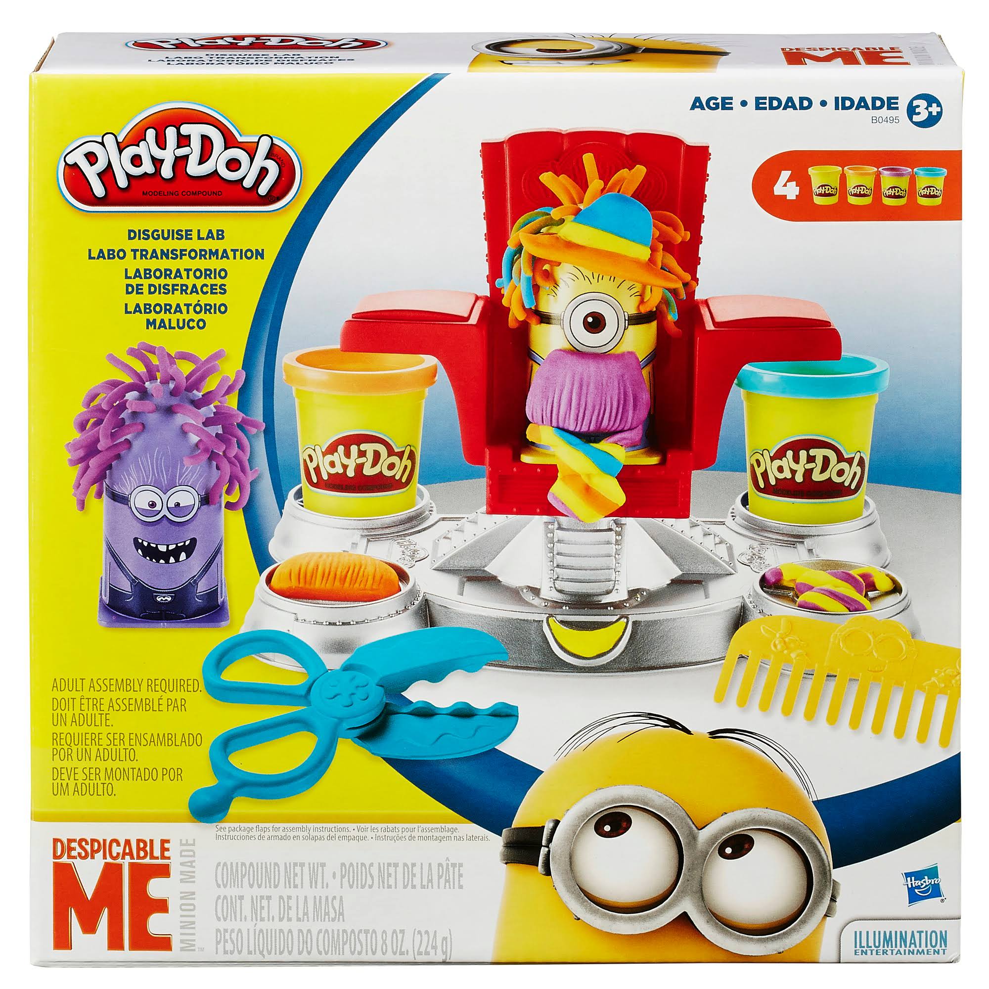 Despicable Me Play-doh Minions Disguise Lab