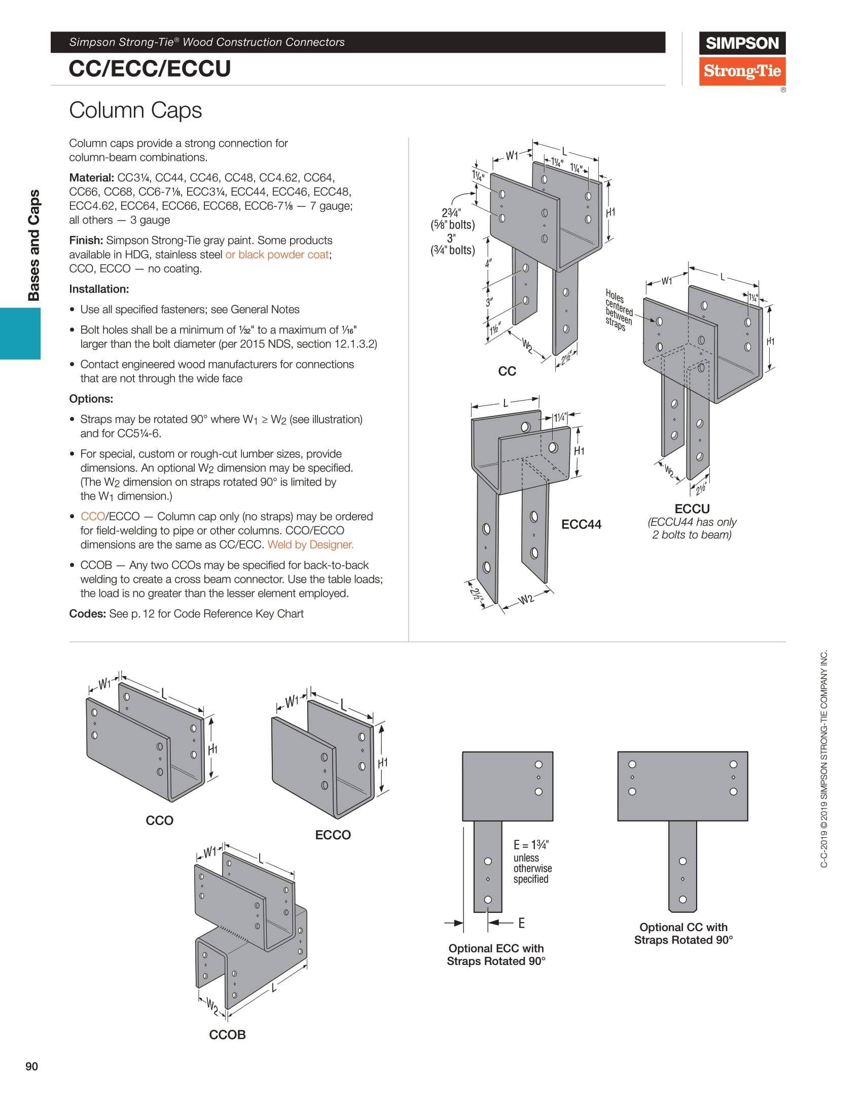 Simpson Strong-Tie ECC64 6X Beam, 4X Post ECC