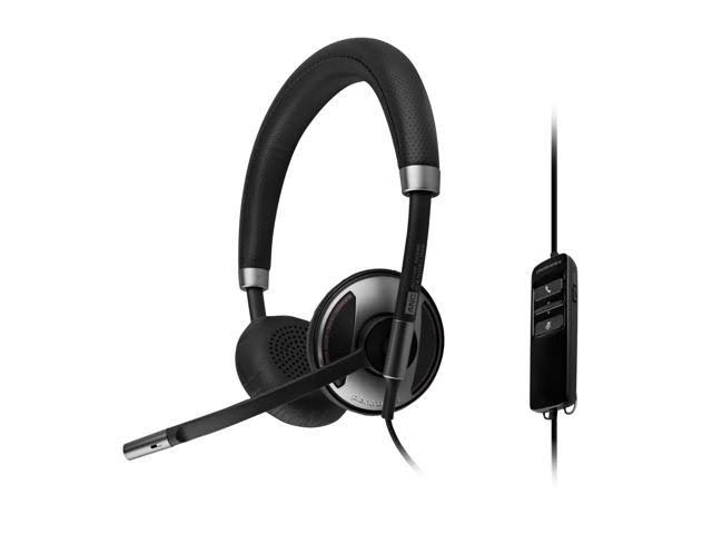 Poly - Plantronics Blackwire C725 On-Ear Headset - Noise-Canceling