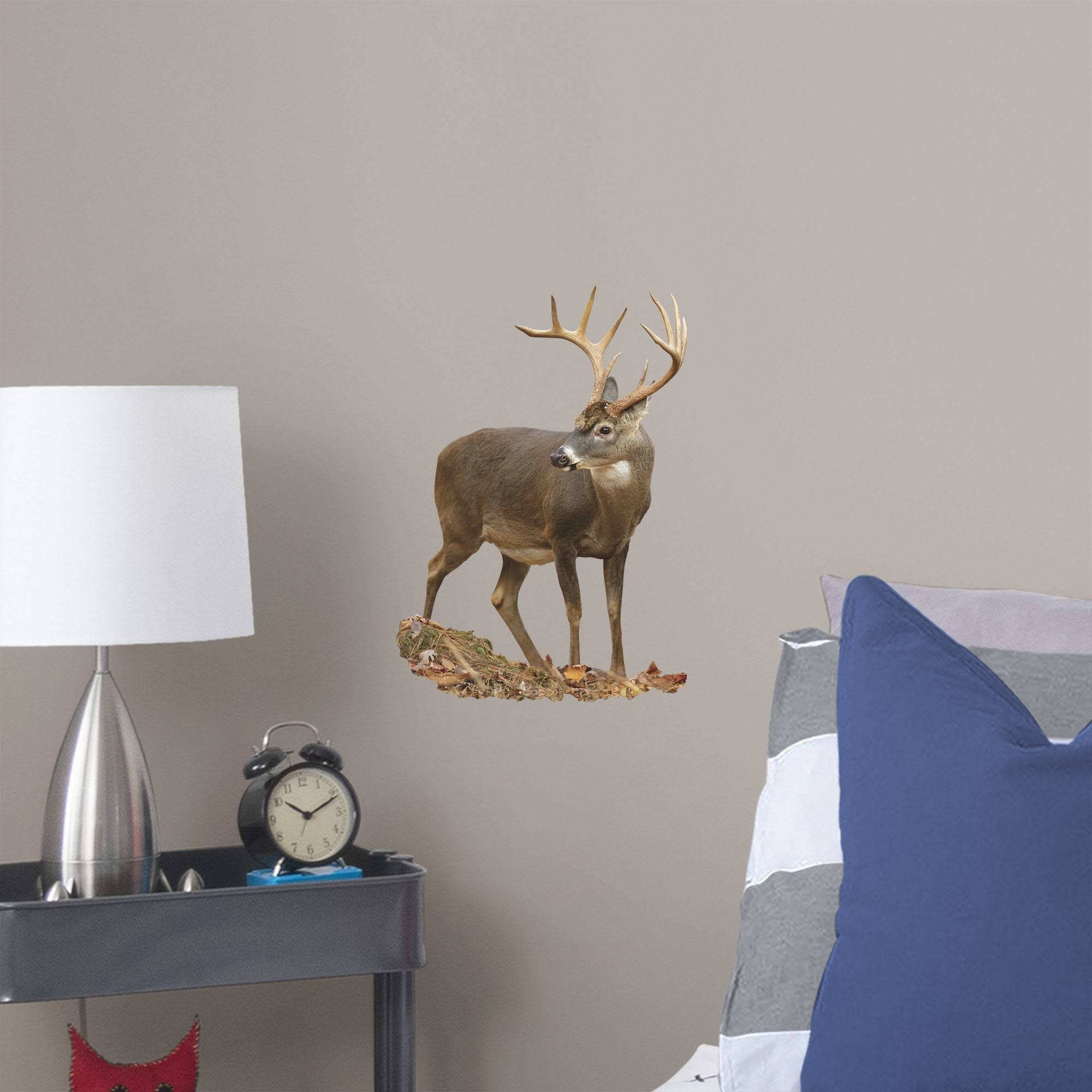 Fathead Deer - Huge Animal Removable Wall Decal, Size: Life-Size