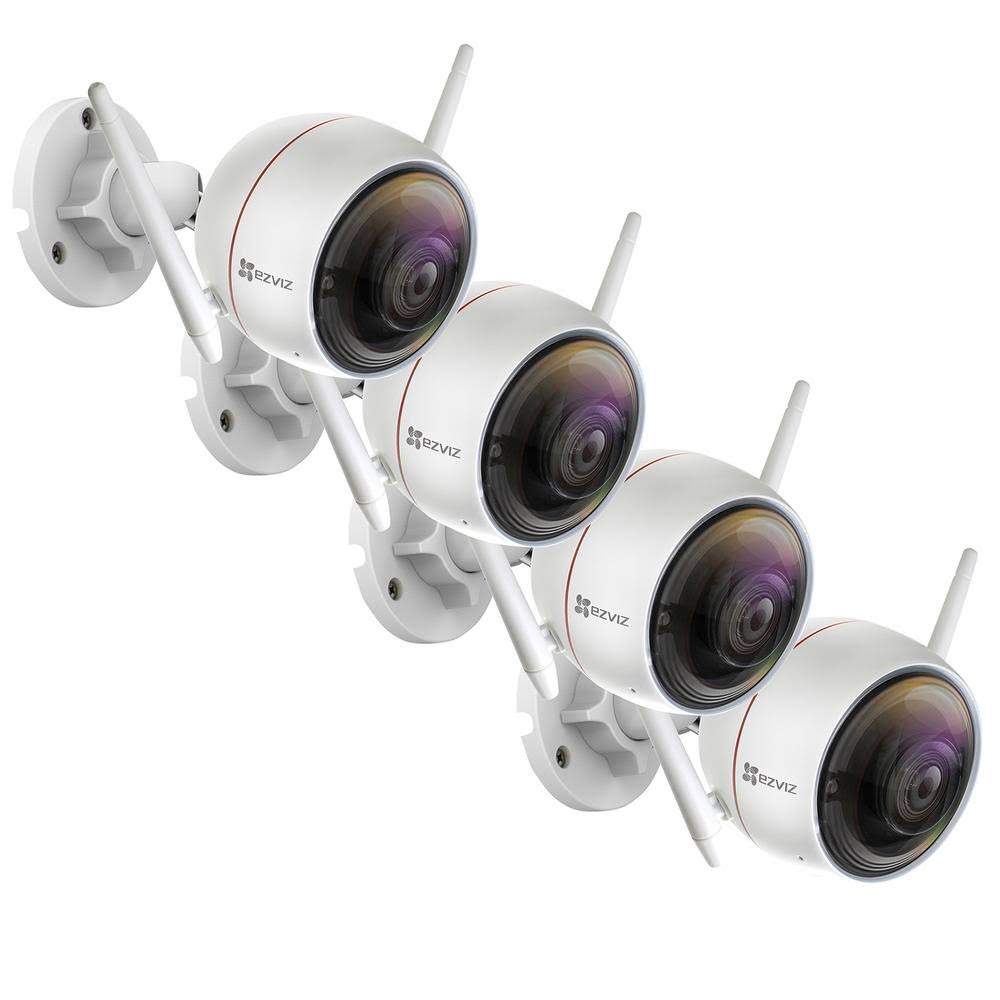Ezviz ezGuard 1080p Wi-Fi Security Camera, Set of 4