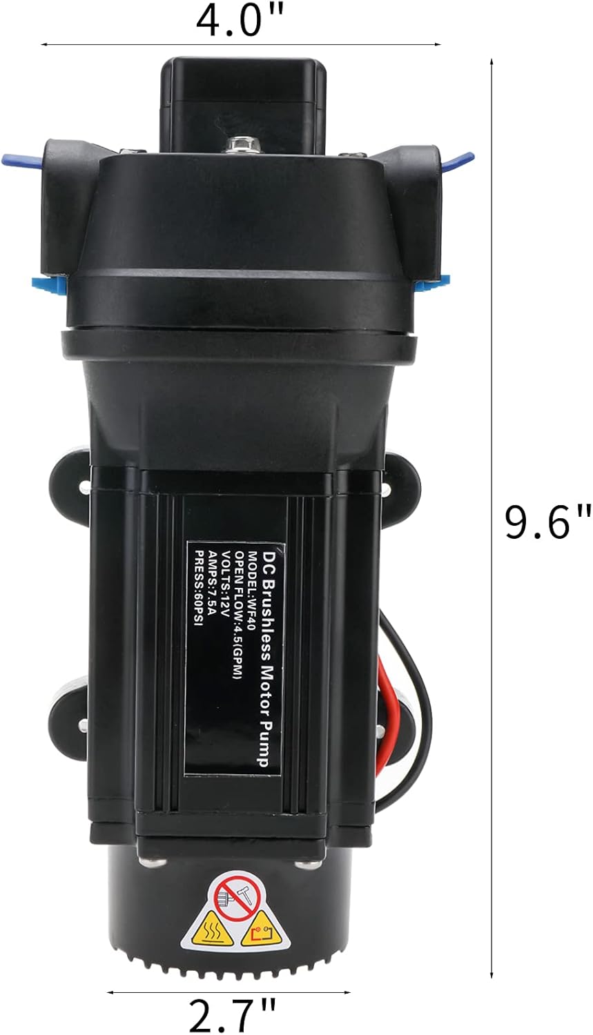 Amarine Made Water Diaphragm Self Priming Pump
