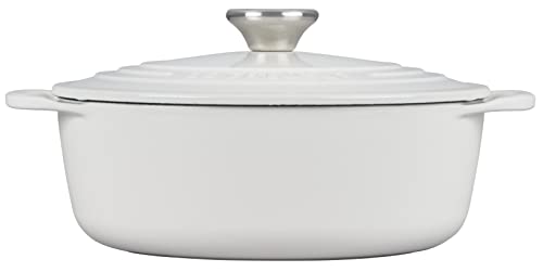 Le Creuset Enameled Cast Iron Shallow Round Oven, 2.75 Qt., Cerise