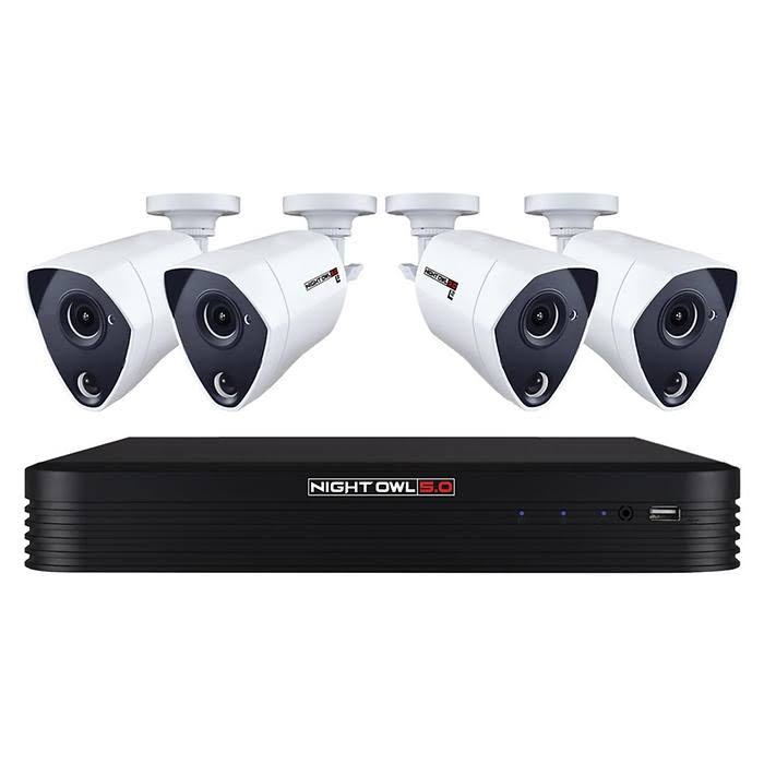 Night Owl 5MP Extreme HD 8 CH 1 TB HDD and 4 x 5MP Cameras C-841-pir5mpn