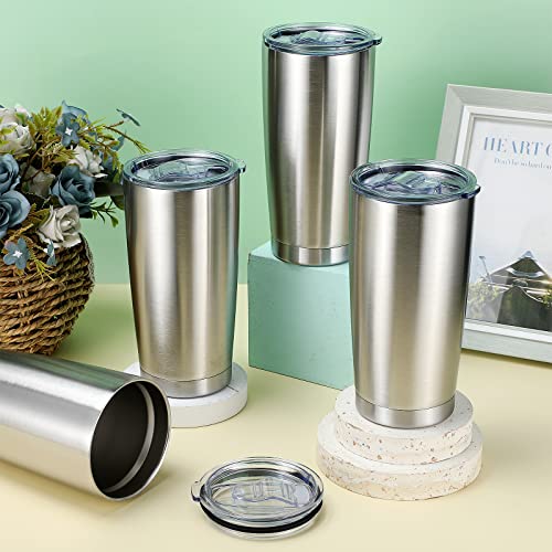 Sieral 36 Packs Stainless Steel Tumbler Bulk with Lid Vacuum Double Wall Insulated Travel Coffee Mug Powder Coated Tumbler Cup for Graduation Wedding