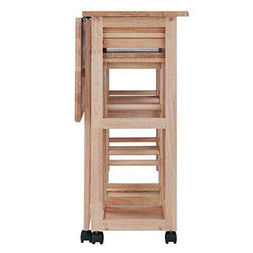 Winsome Suzanne Space Saver Set, for Kitchen, 33", Coffee