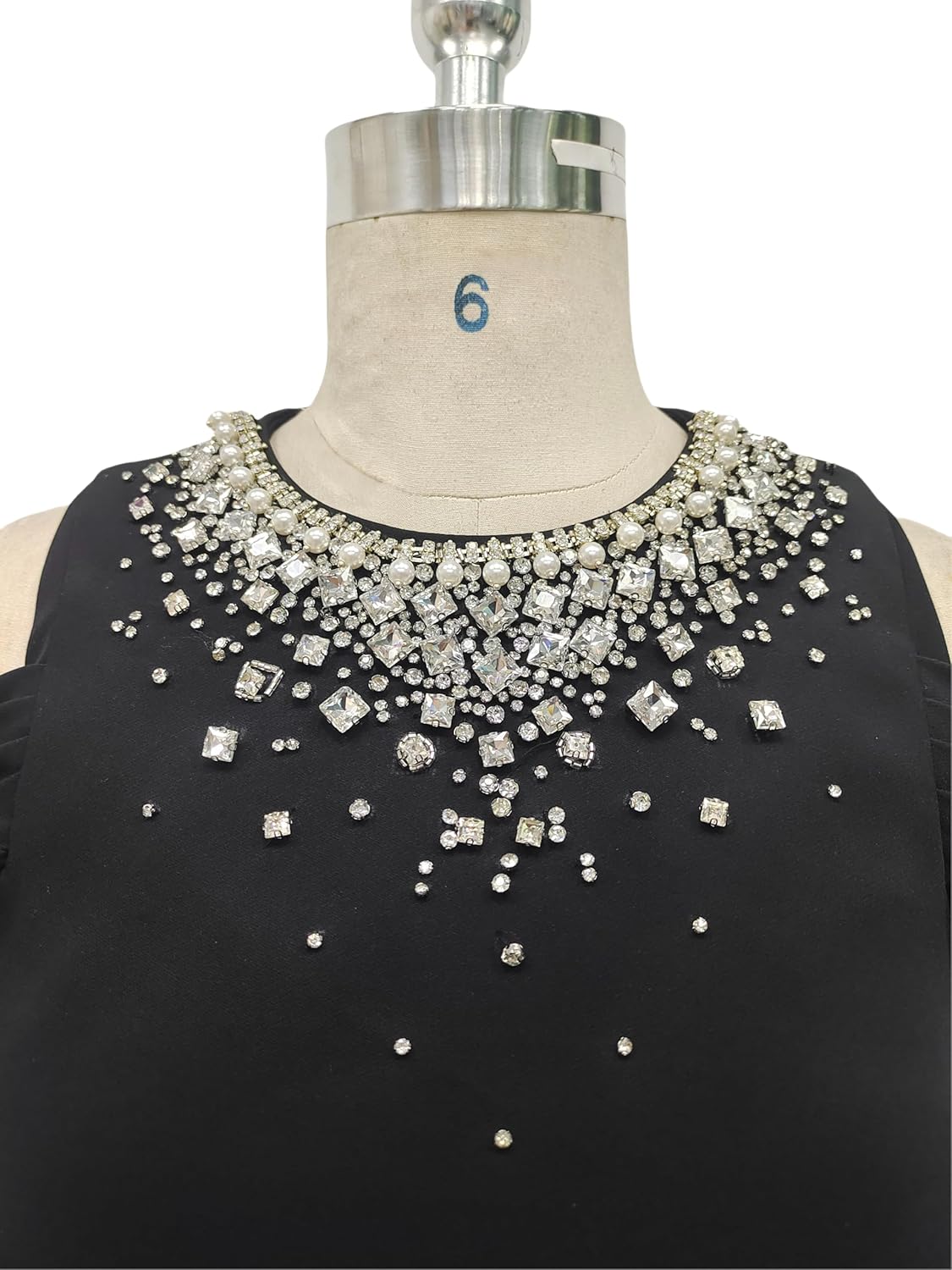 Embellished Mermaid Evening Gown, Beaded Neckline, Off-Shoulder, Ruched Waist