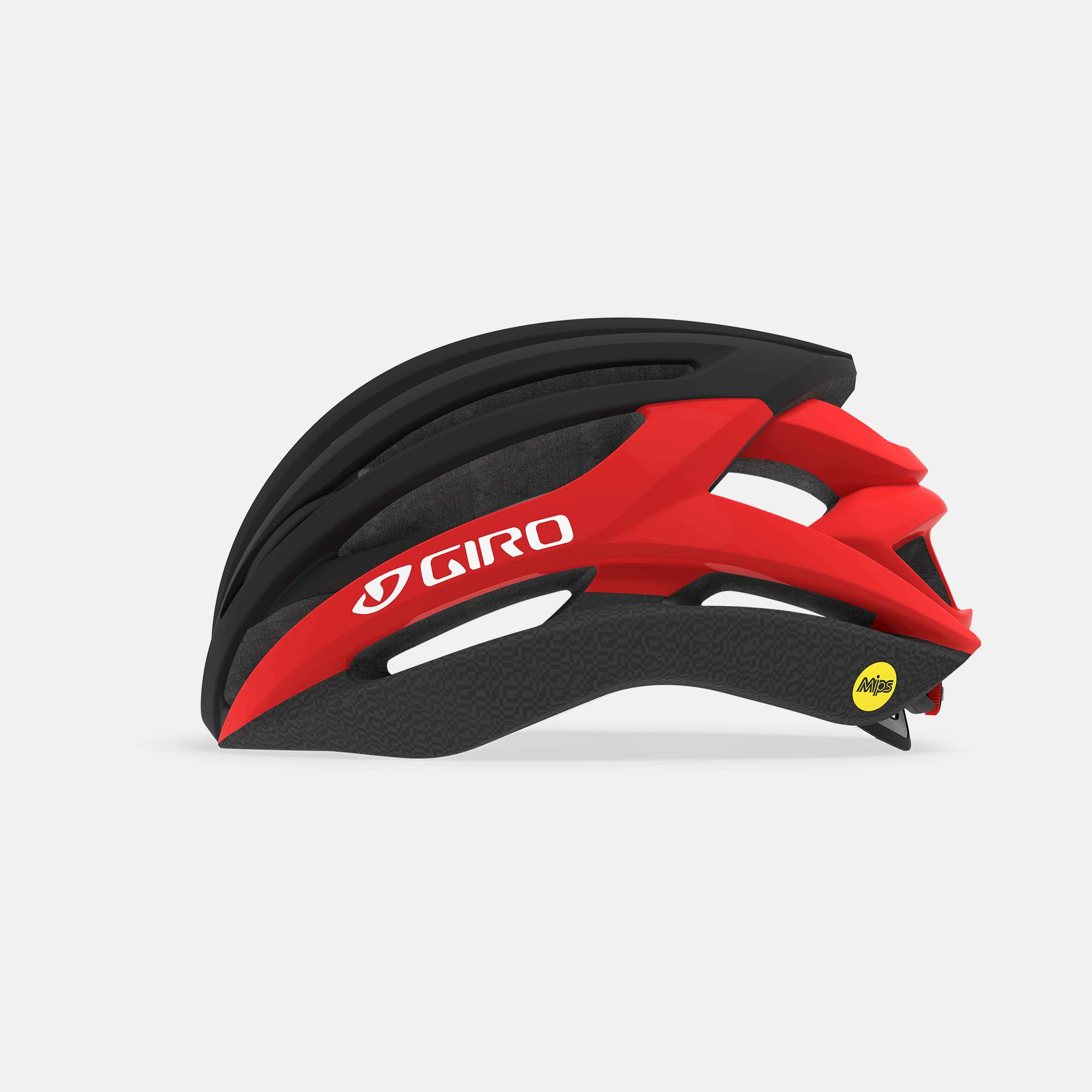 Giro Syntax MIPS Helmet - Matte Black/Bright Red - Medium