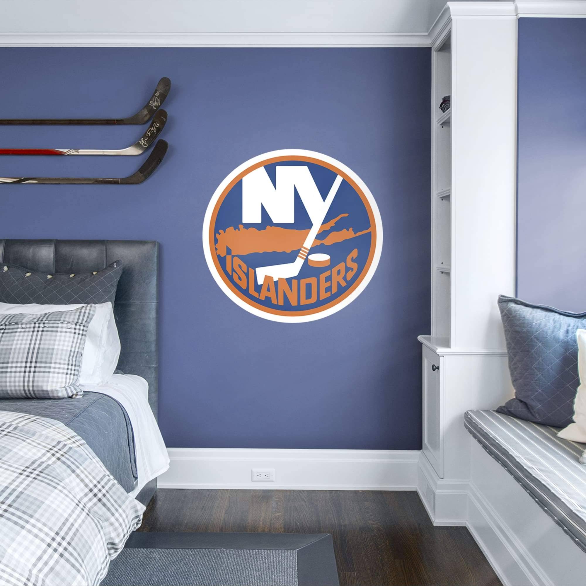 Fathead NHL New York Islanders Logo Wall Decal