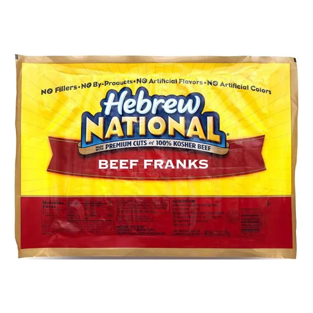 Hebrew National 6:1 Beef, 5 Pound - 4 per case.