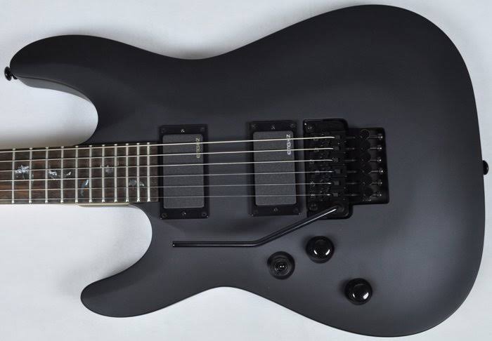 Schecter C-6 FR Deluxe Left Handed Electric Guitar Satin Black