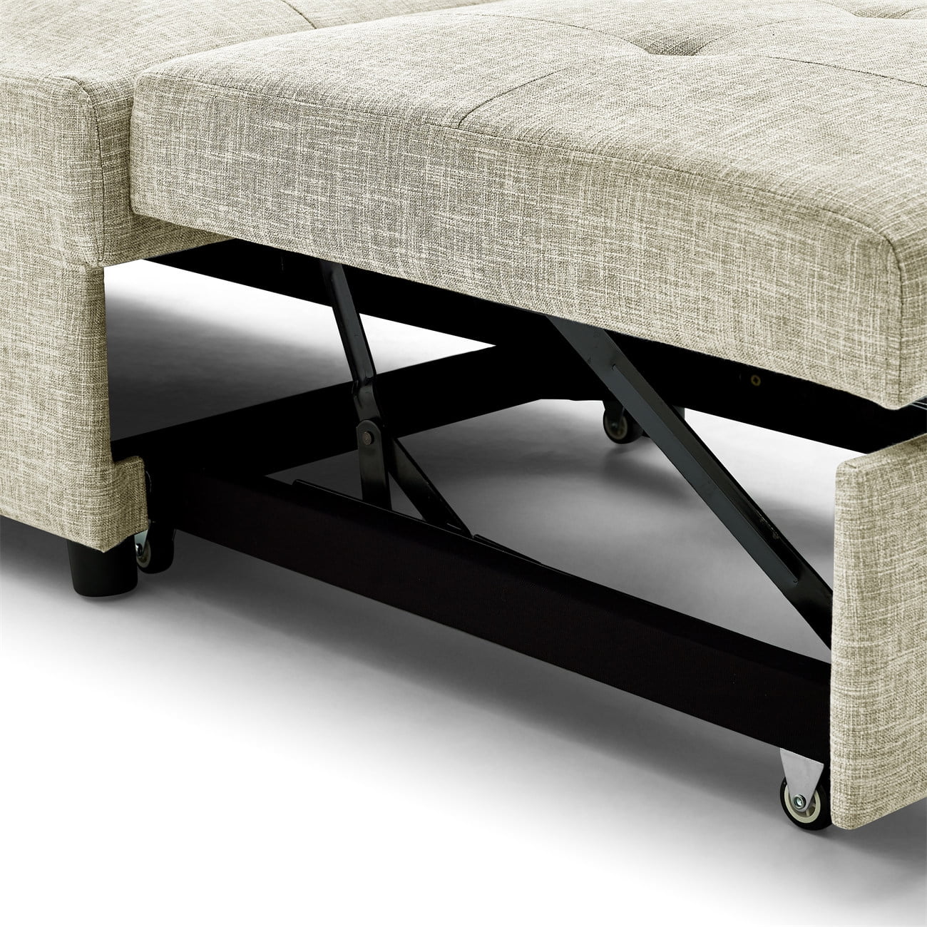 Folding Sofa Bed Chair, 4in1 Multi-Function Single Folding Ottoman Sleeper Sofa Bed w/Storage Bag
