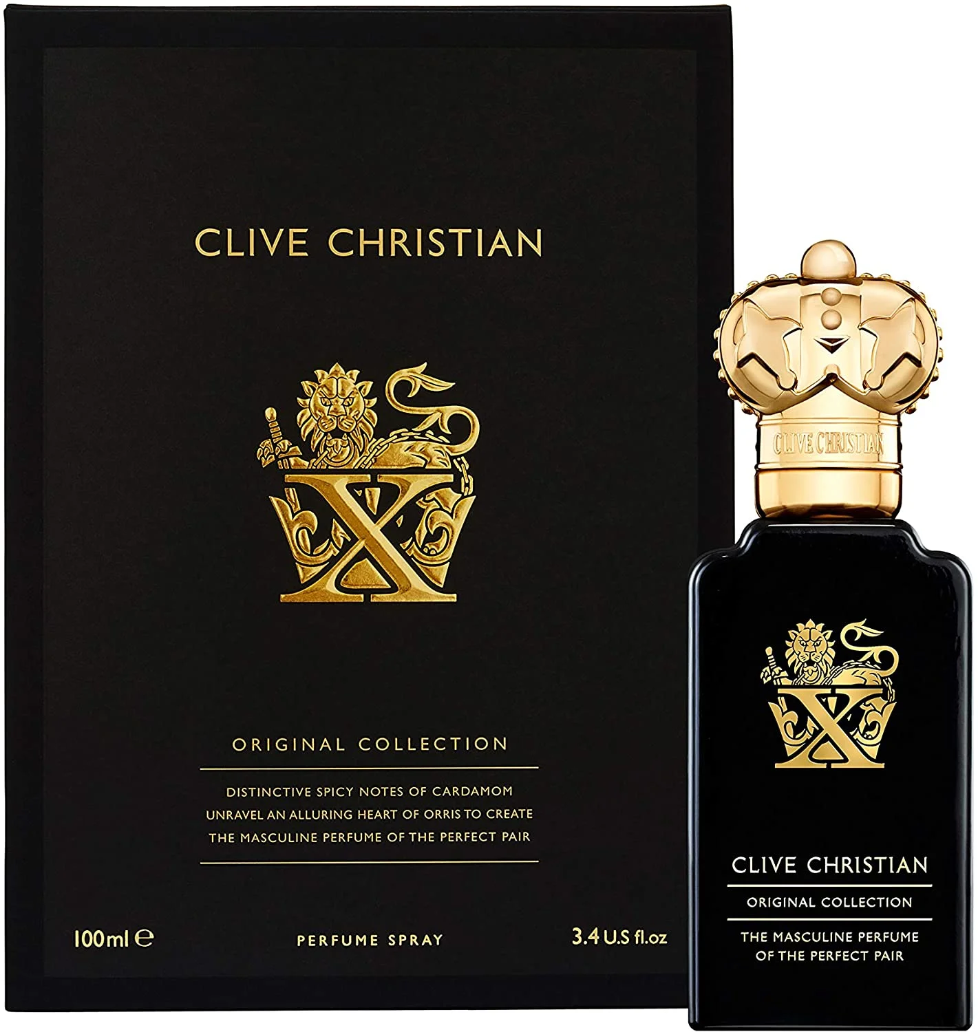 Clive Christian Men's X Masculine Parfum Spray 1.7 oz Fragrances 652638004099
