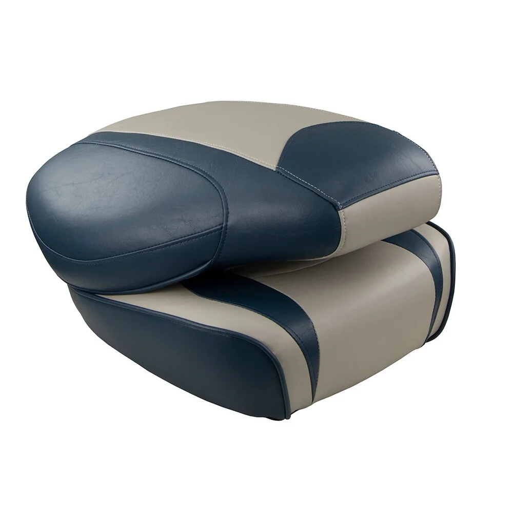 Springfield 1780238 Deluxe Fish Pro High Back Seat - Blue/Grey
