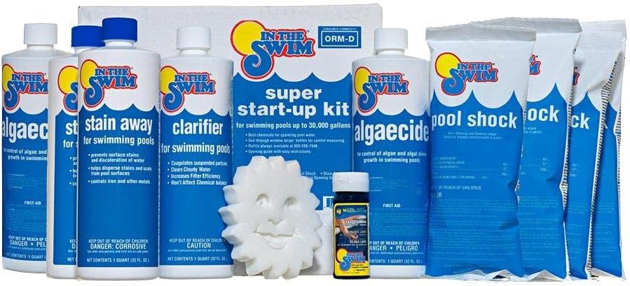 In The Swim Ultimate Pool Opening Chemical Start Up Kit - Up to 35,000 Gallons Pack of 2