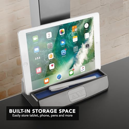 Mount-It! Electric Standing Desk Converter - Motorized Sit-Stand Desk Riser with Monitor Mount