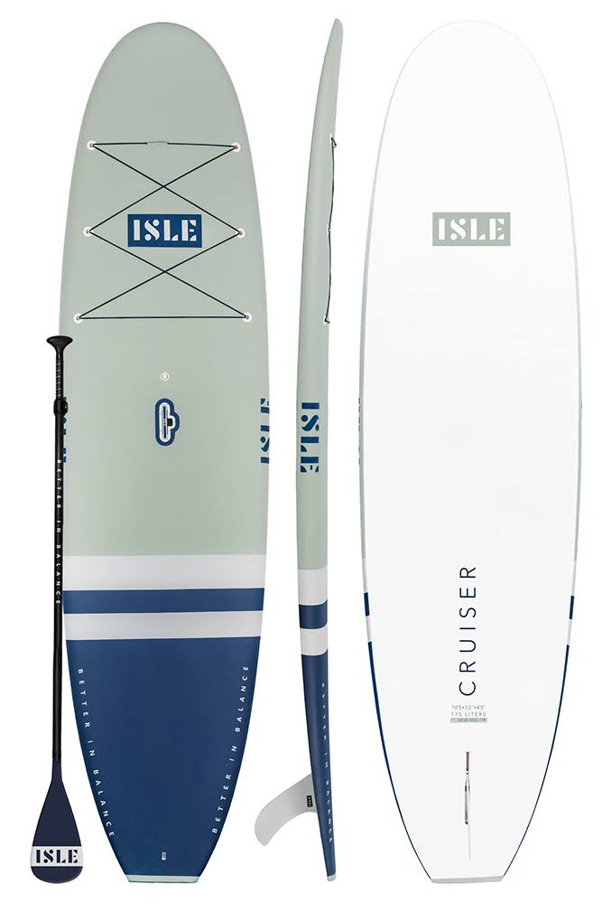 Cruiser Paddle Board Package | 10&5x22 | Green | Isle