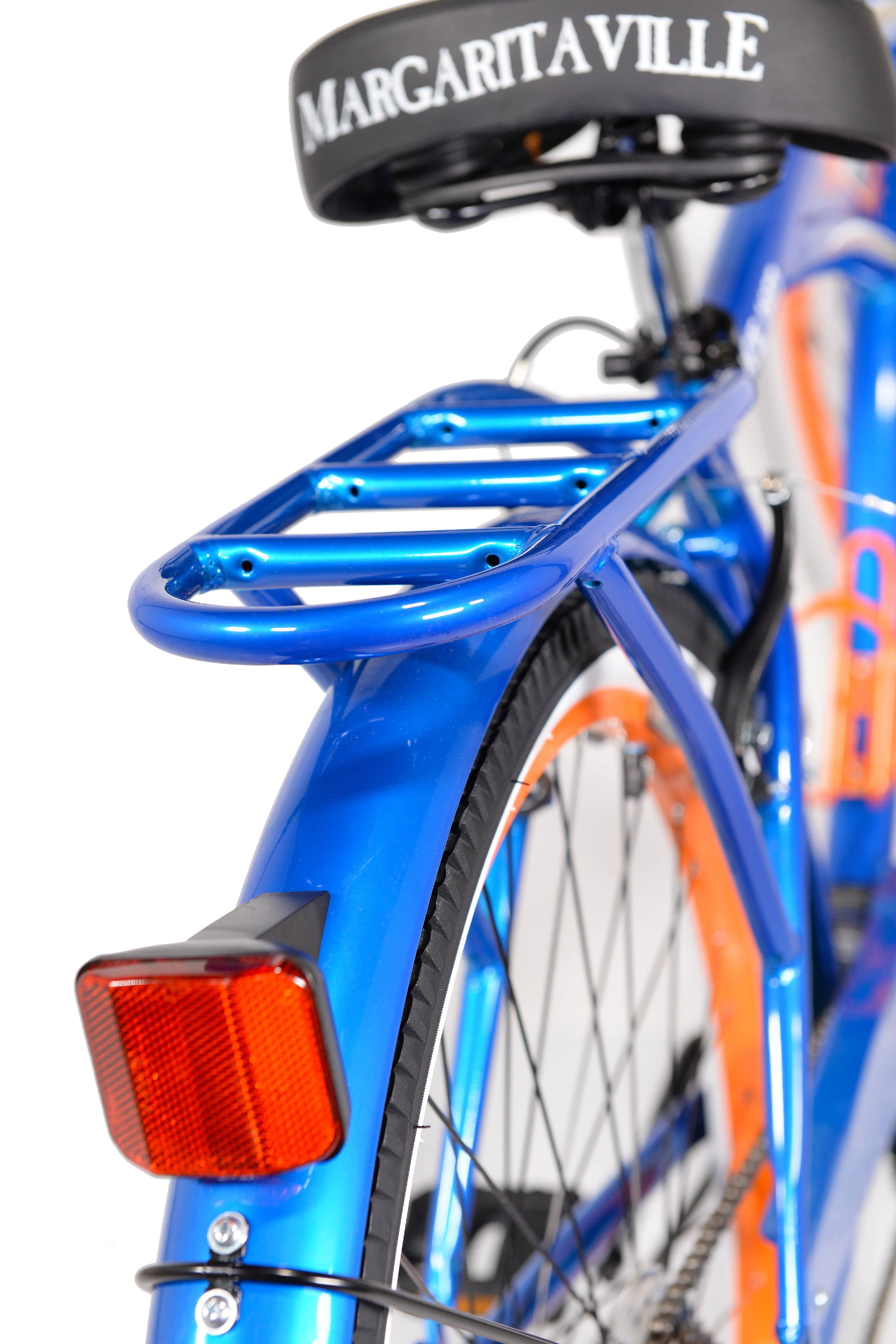 BCA 26 Inch Margaritaville Multi-Speed Cruiser Men's Bike, Blue