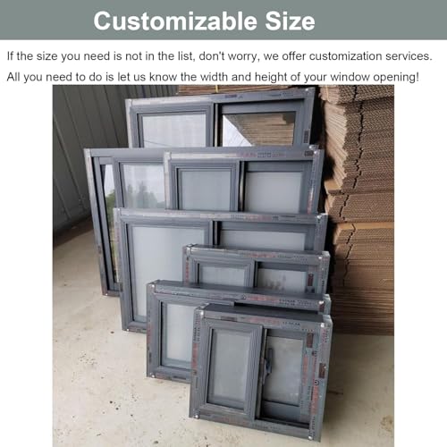 Basement Replacement Window, Bathroom Venting Horizontal Sliding Window, Mobile Home Window