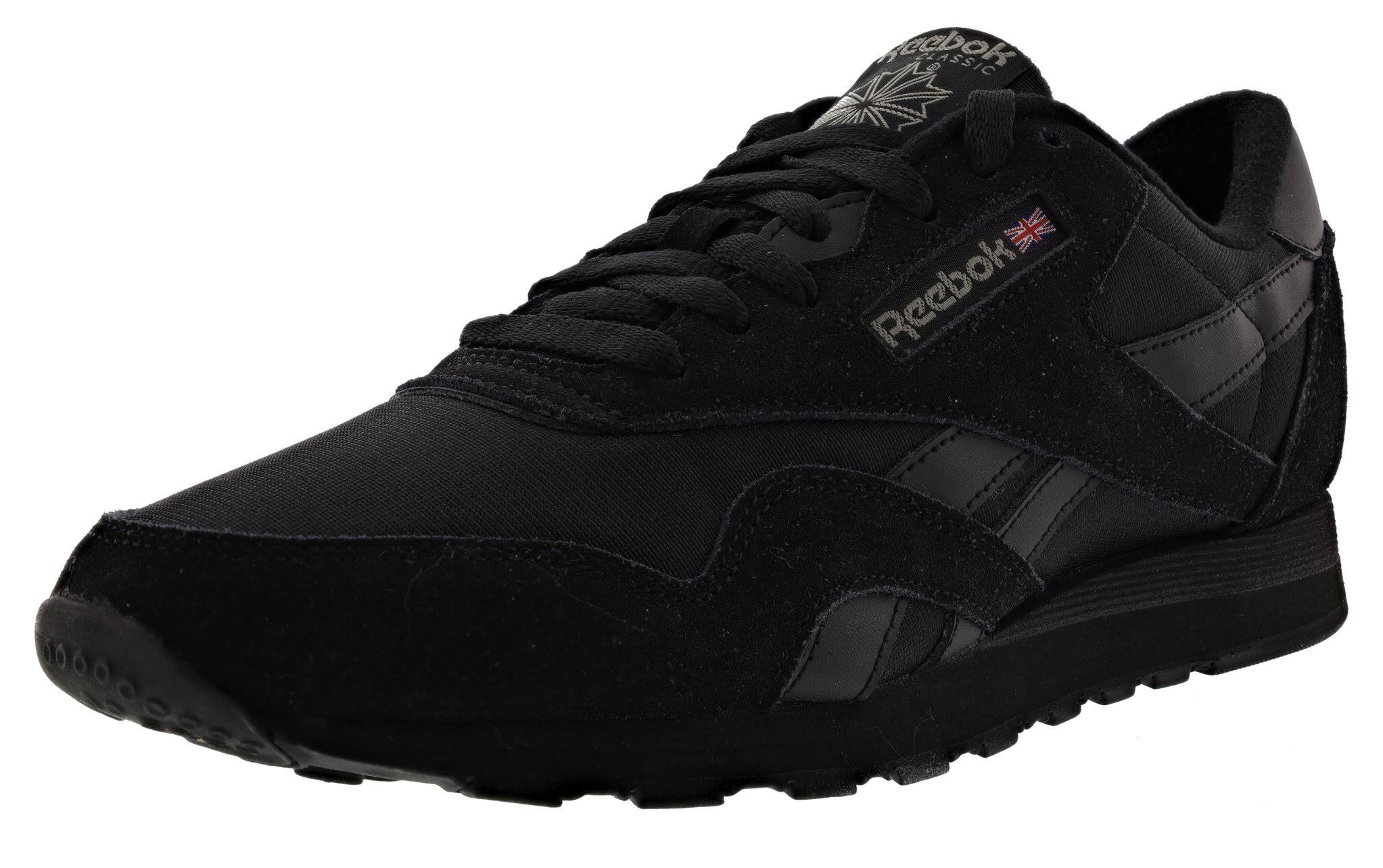 Reebok Classic Nylon Black Black Carbon