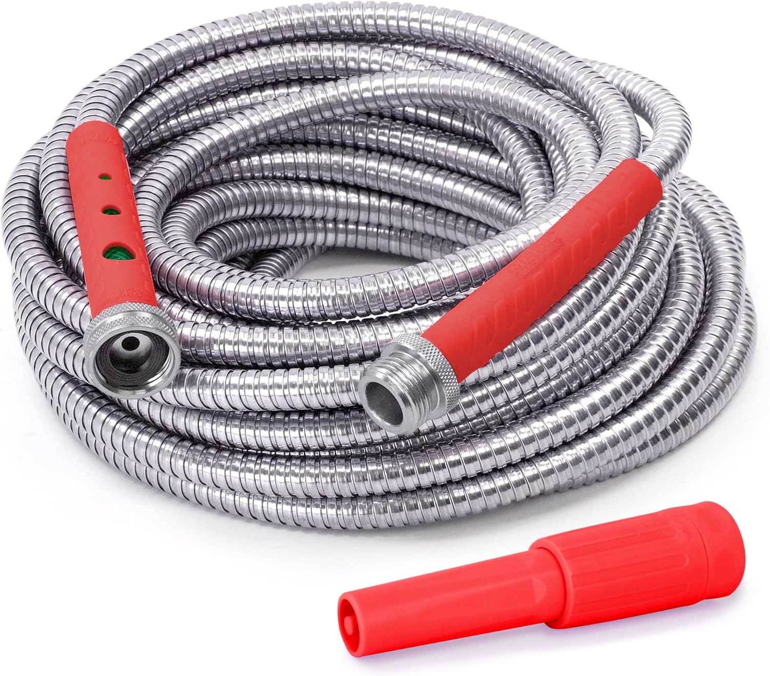 Bernini 75' Metal Garden Hose Lite Super Flexible Garden Hose