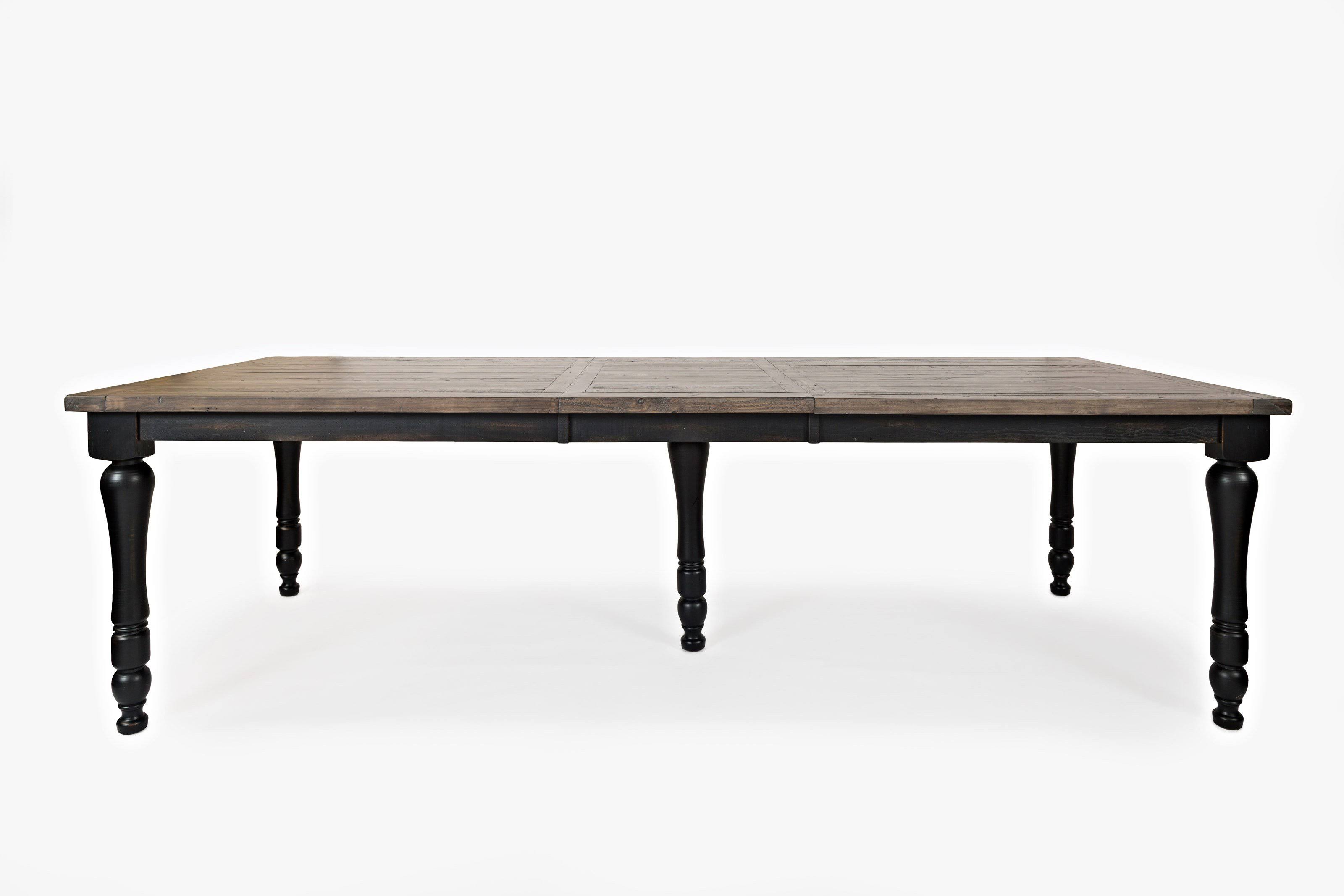 Jofran Madison County Rectangle EXT Table - Vintage Black