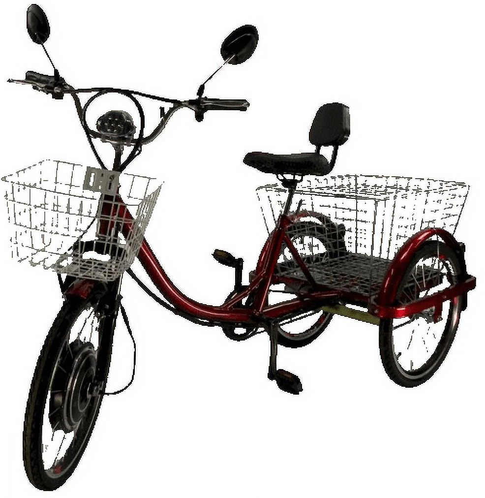 Adult Electric Trike | Motorized Trikes for Adults with Lithium Battery - Curated Treasures Market
