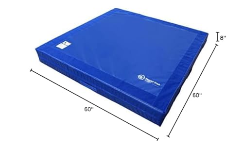 Tumbl Trak Modular Practice Mat - 5 Ft x 5 Ft x 8 in Thick - Build Your Own Practice Crash Mat for Gymnastics, Cheerleading, Dance