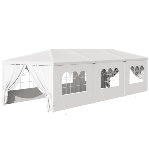 Outdoor Party Tent 10x30 Black Tents for Parties