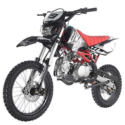 X-PRO 125cc Adult Gas Dirt Pitbike with Headlight, Black