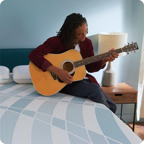 Sealy Dreamlife 12” Hybrid Mattress-in-a-Box, Queen, SealyComfort Gel Memory Foam, SealyResponsive Encased Coils, Surface-Guard Technology