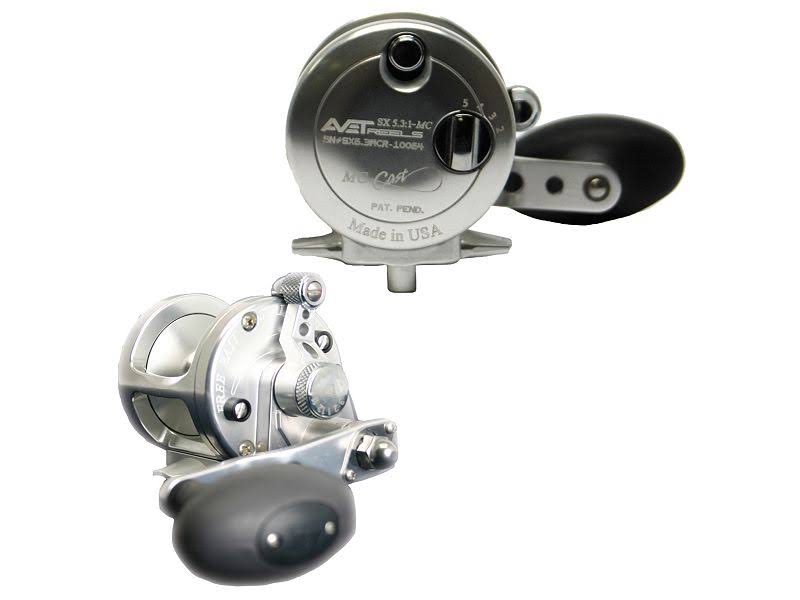 Avet SX 6/4 MC 2-Speed Lever Drag Casting Reel - Purple