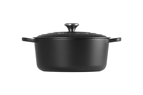 Le Creuset Enameled Cast Iron Signature Round Dutch Oven, 5.5 qt., Cerise