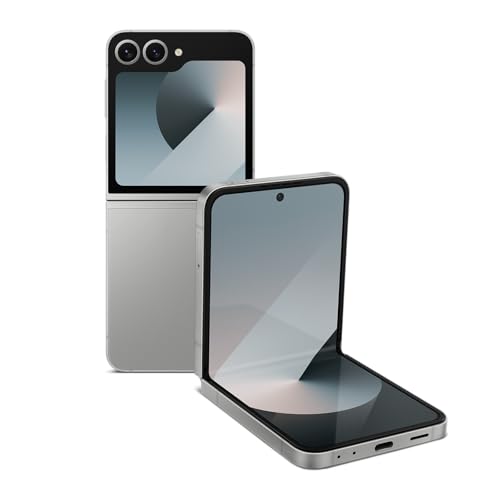 SAMSUNG Galaxy Z Flip 6 AI Cell Phone, 256GB Unlocked Android Smartphone, FlexCam, Photo Assist, Camcorder Mode, Live Interpreter, Foldable Design