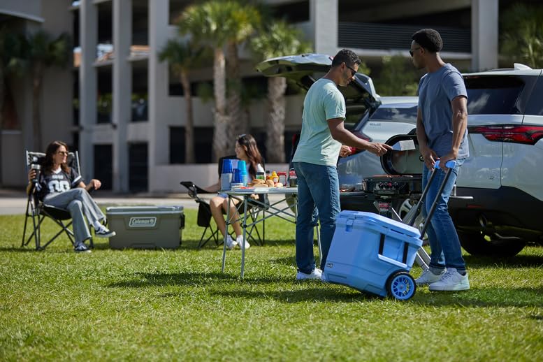 Coleman Pro Heavy-Duty 45qt Ultra-Light Premium Hard Cooler, Extra-Thick Insulation Keeps Ice up to 4 Days, 74-Can Capacity