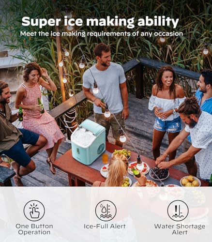 Nugget Ice Maker Countertop, Silonn Chewable Pellet Ice Machine with Self-Cleanin Function, 33lbs/24H Portable Ice Makers for Home Kitchen Officce