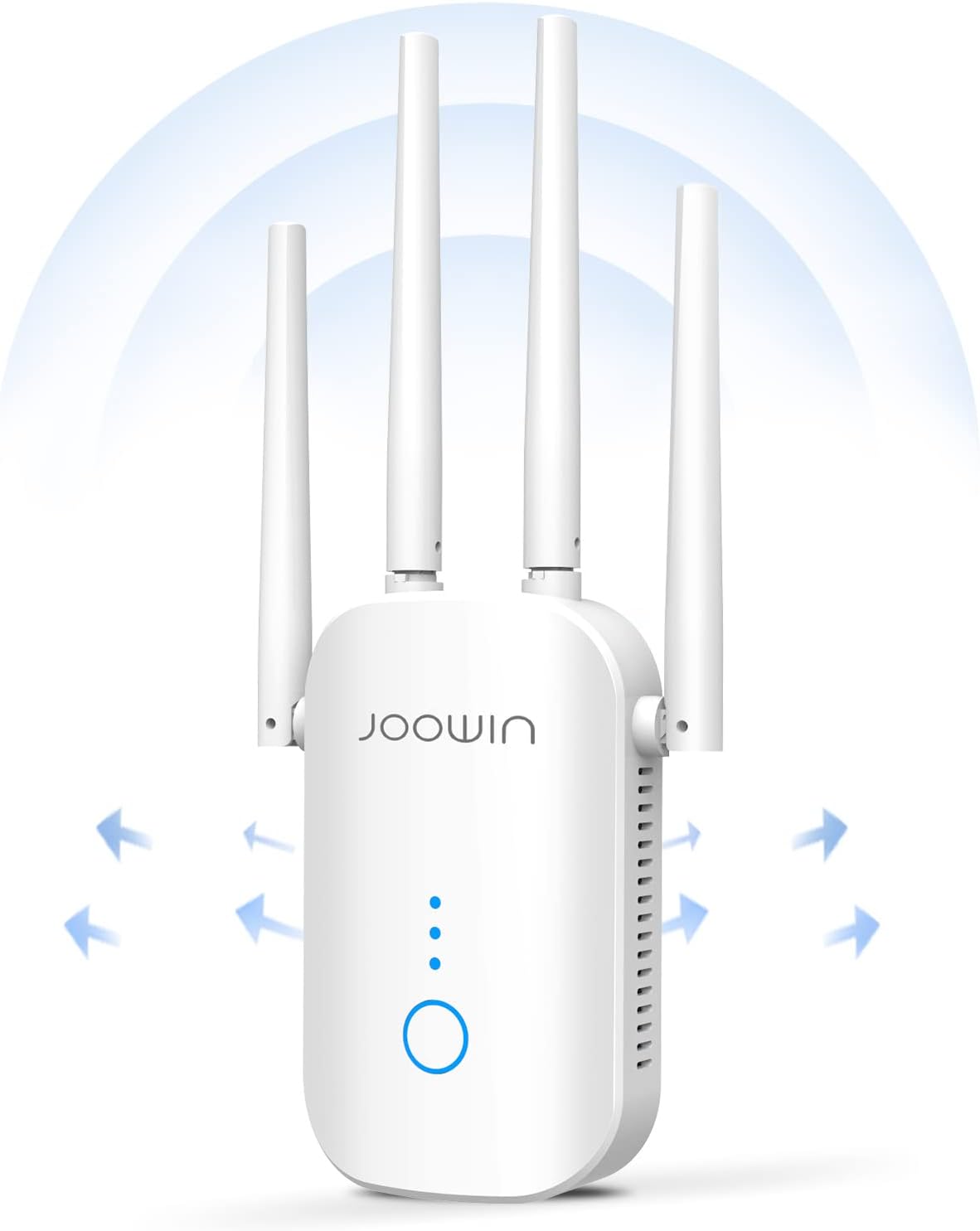 WiFi Extender WiFi Booster/WiFi Range Extender with Ethernet Port 1200Mbps 2.4G/5.8G, WPS & 4 Modes, Covers Up to 3300 Sq.ft