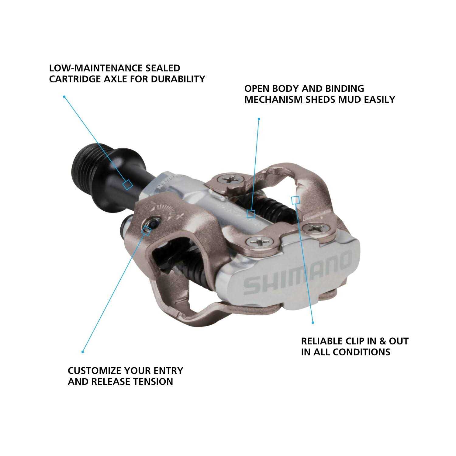 Shimano PD M540 SPD Pedals - Sports Supplies Online Store