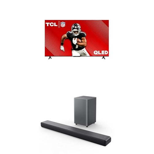TCL 75-Inch Class Q65 QLED 4K Smart TV with Fire TV (75Q651F, 2024 Model), Dolby Vision, HDR PRO+, Dolby Atmos, Alexa Built-in with Voice Remote