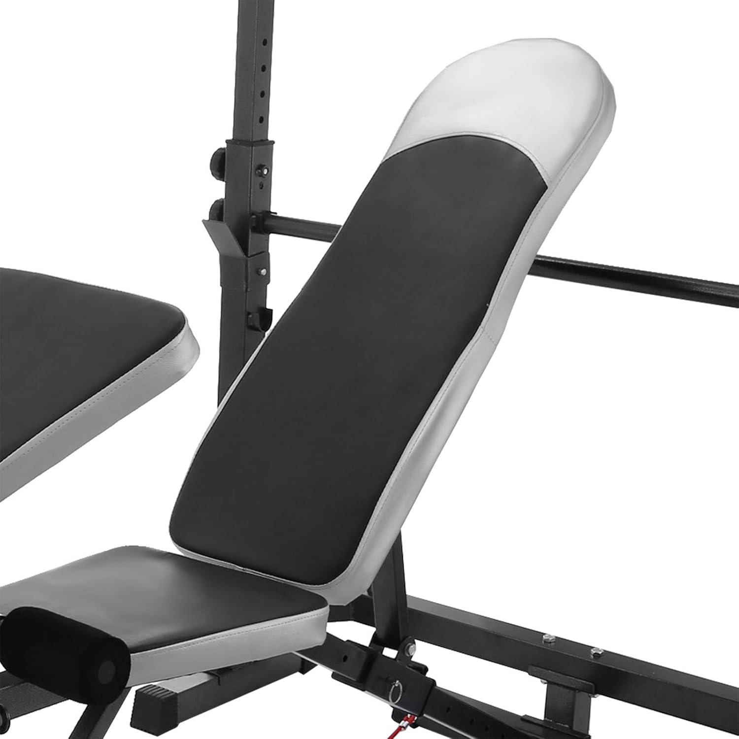 Happybuy Weight Bench 660LBS Weight Lifting Bench Weight Bench Adjustable Exercise Bench for Indoor Use Weight Bench Set with Leg Developer Workout