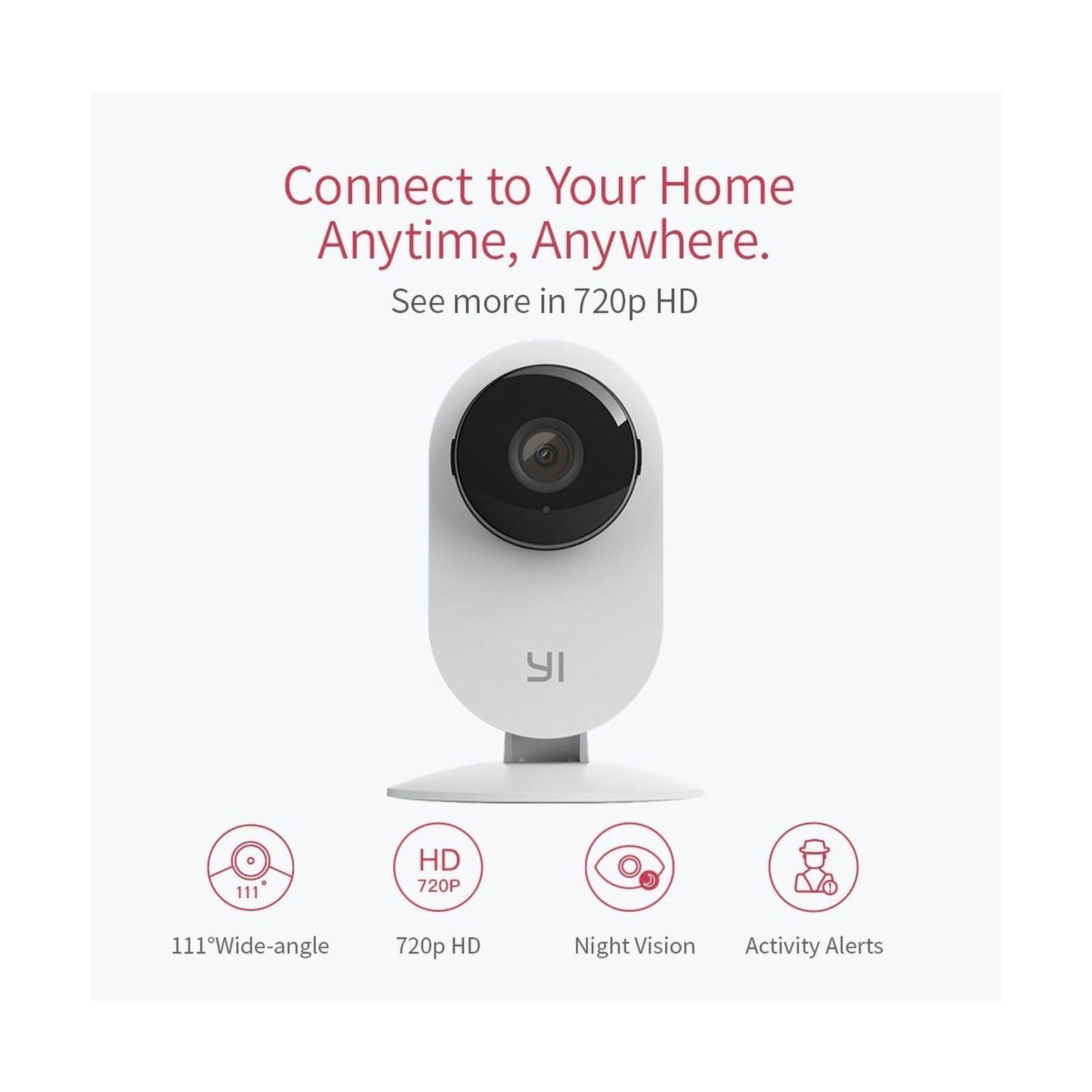 Yi 4pc Home Camera Wireless IP Security Surveillance System with Night Vision