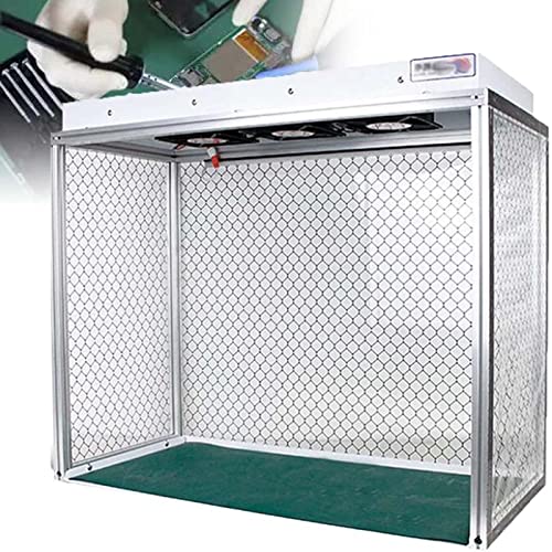Laminar Flow Cabinet Vertical Laminar Flow Hood Air Flow Clean Bench with 3 Fans,Filter for Cleanliness Dust Free Work