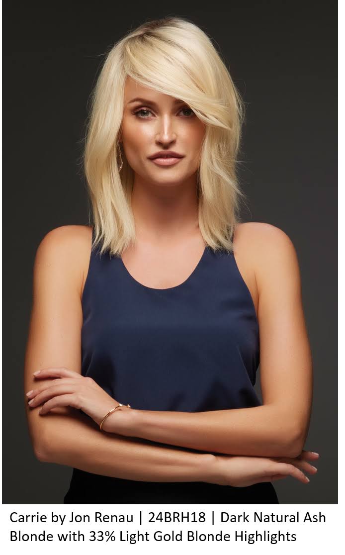 Carrie by Jon Renau Human Hair Wig FS6/30/27 Toffee Truffle