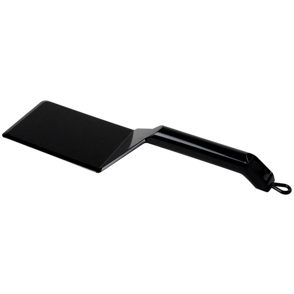 Fineline S7009.BK Platter Pleasers 10 1/4x22 Black Disposable Spatula - 48/Case